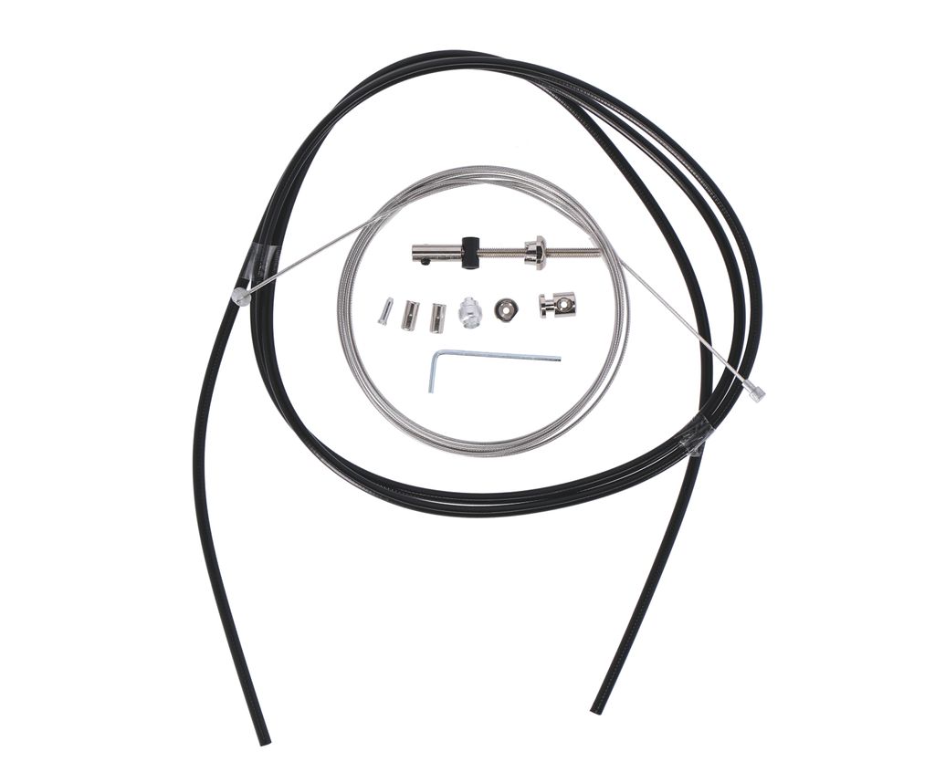 Câble xlc rem trom univ v a kpl 2,35 en acier inoxydable zw brx99