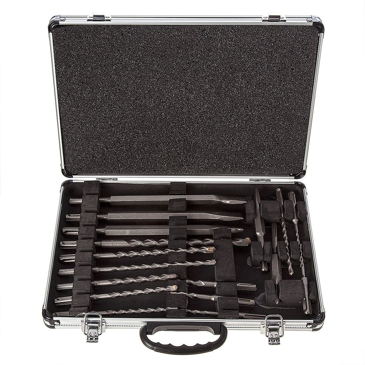 Accessoires Makita d-21200 sds-plus, ensemble de 17 burins et forets dans un étui - d-21200