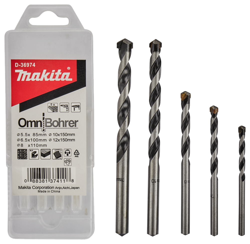 Makita accessoires multi-perceuses 5 pièces - d-36974 d-36974