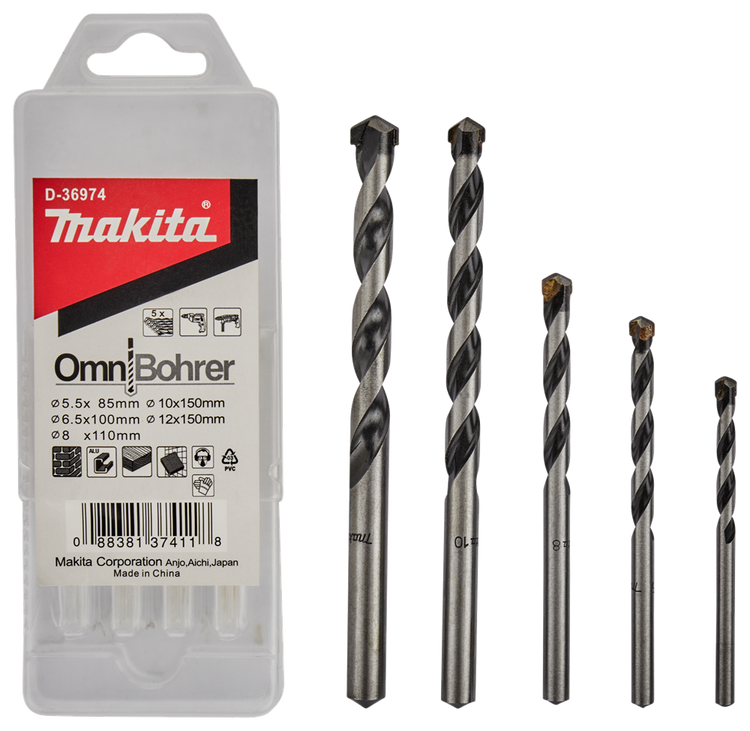 Makita accessoires multi-perceuses 5 pièces - d-36974 d-36974