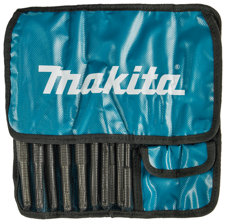 Makita accessoires jeu de forets et burins 17 pièces - d-53609 d-53609
