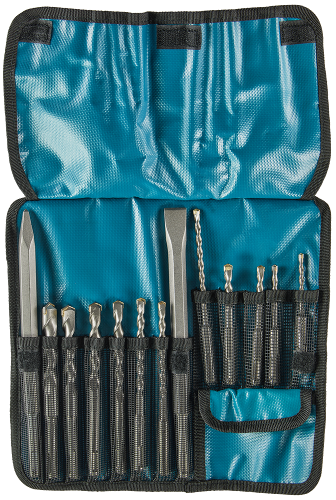 Makita accessoires jeu de forets et burins 13 pièces - d-53659 d-53659