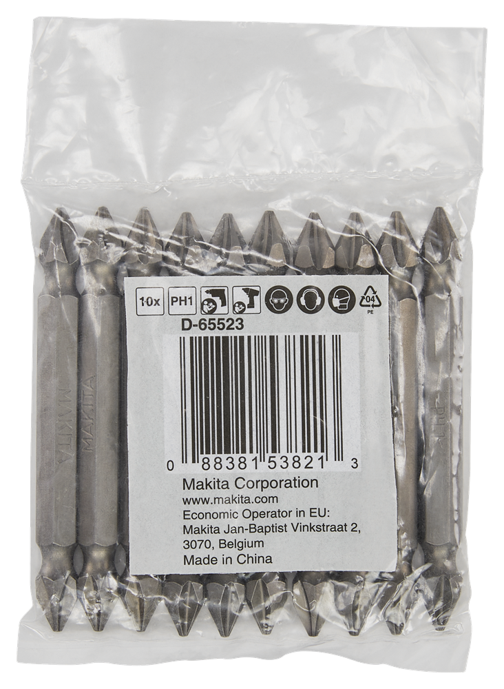 Makita accessoires embout de vis ph1x65mm - d-65523 d-65523