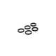 Bag a 5 ball head shim 1.1 8 black 5mm spacer