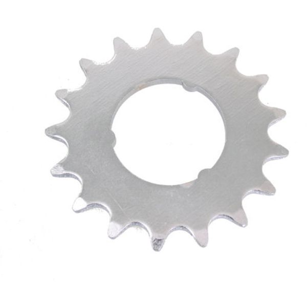 Engrenage Sturmey Archer 14T - 1 8 Modèle plat - Chrome