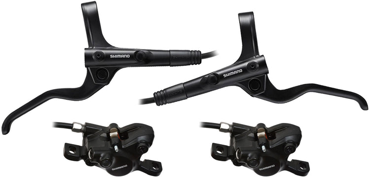 Shimano MT200 Hydraulic Discet Fetter + arrière 1000 1700 mm noir