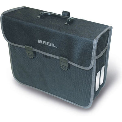 Basil Malaga sac à vélo noir 13L