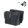 Basil Double Bag Forte Mik 35L Black