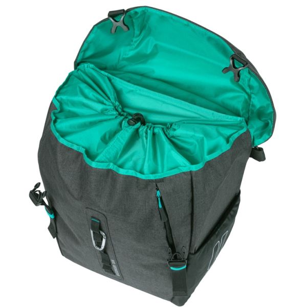 Sac simple basilic découverte 365d l mik 20l 15 x 23 x 35 cm - noir