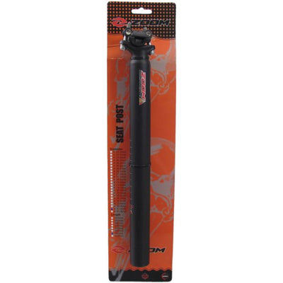 Poste de sete ATB Ø31,6 mm 350 mm en aluminium - noir
