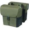 Basil Double Bicycle Bag Got 32 litres 14 x 27 x 31 cm vert foncé
