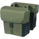 Basil Double Bicycle Bag Got 32 litres 14 x 27 x 31 cm vert foncé