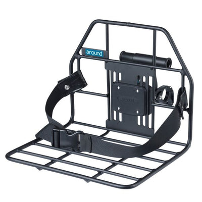 Autour de l'as de transporteur avant - (y compris un support Felly Bend) - noir