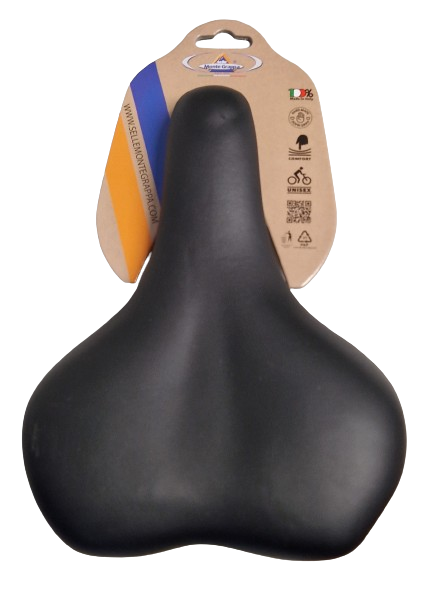 Selle montegrappa saddle nevea noir sur la carte