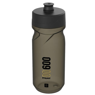 Polisport Bidon avec capuchon à vis S600 600 ml Restyle Transparent noir