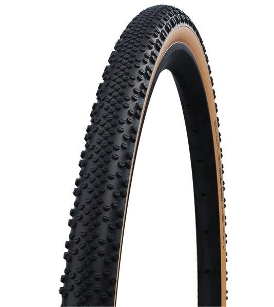 SCHWALBE G-ONE BOCK PLODING BAND 40-622 (28x1.50) Ligne de performance Black Brown (étiquette)