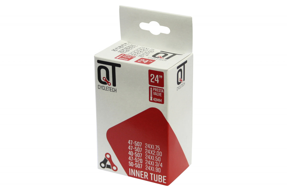 Qtcychectech QT Tube intérieur SV10 24 pouces 47 62-507 SV 40 mm 2217363