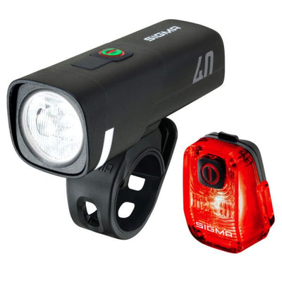 Sigma ensemble d'éclairage aura 40 + nyte 10 rechargeable par usb