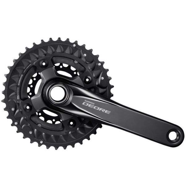 Shimano Crankset 3 x 10 Speed ​​Deore FC-M6000 175mm 40 x 30 x 22t noir