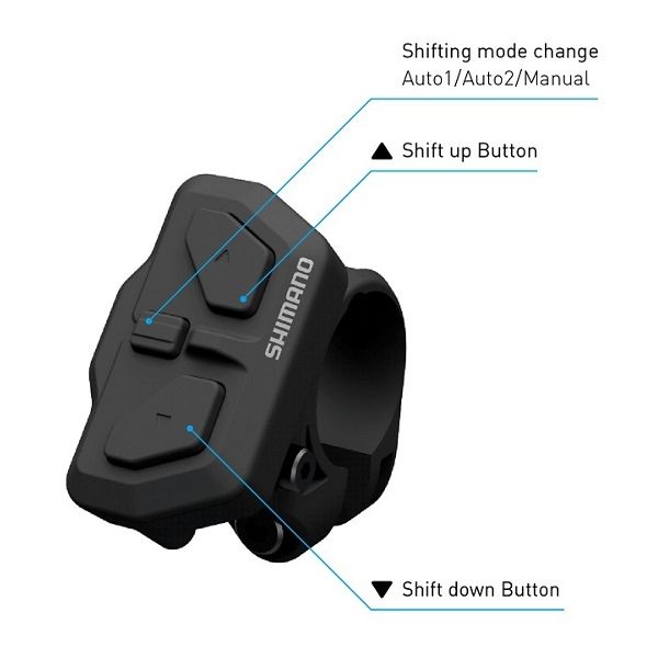 Unité de commutation Shimano (à droite) Di2 SW-EN600-R 22,2 mm Klemming