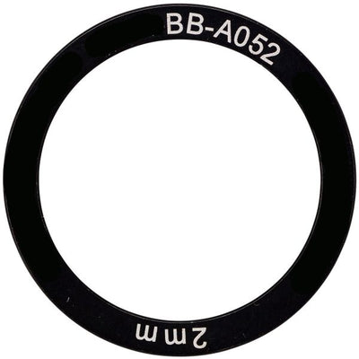 Entretoise de pédalier Elvedes 38 x 30 x 2.0 mm - aluminium (6 pièces)