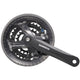 Shimano Crankset 7 8 Speed ​​Acera FC-M361 175 48 x 38 x 28t avec écran de chaîne noir