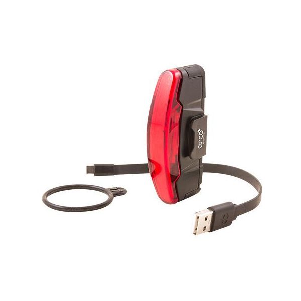 Feu arrière Spanninga arco xb flash usb-c rechargeable