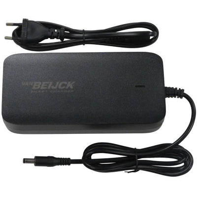 Chargeur de batterie Van Beijck Li-ion Chargeur intelligent 5,5 x 2,1 mm (Chargeur rapide 4A) 36 Volt 4AH