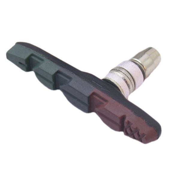 Ensemble de blocs de frein Promax V-frein avec Triple couleur Allen de 70 mm (vert noir marron)