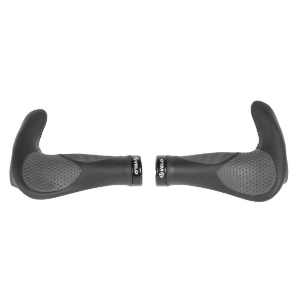 Great Velo Set Ergogel D3 Bar avec remplissage de gel et serrer le gris noir