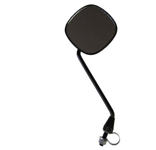 CycletEch Cycle Tech Spiegel 8 mm carré noir avec un réflecteur en vrac