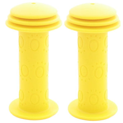 Poignées de vélo Edge Kiddy Kids - 96mm, jaune
