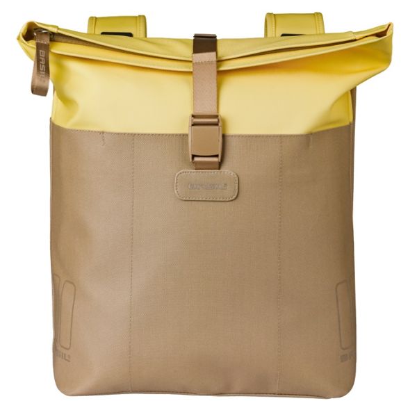 Basil tas vive double zand geel | 35l