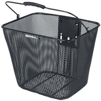 Panier de vélo de basilic Bilbao kf pour 22 x 26 x 28 cm noir