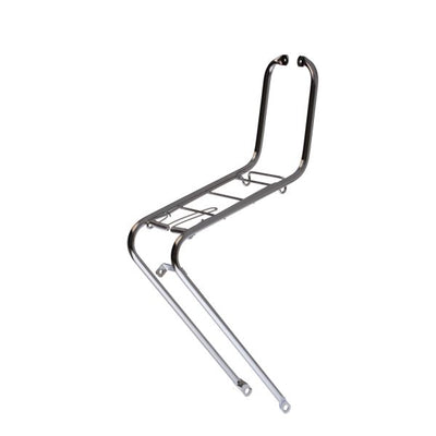 support avant 26 28 pouces acier gris argenté
