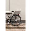 Basil Cento Rattan Look - panier à vélo - arrière - brun