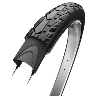 Edge Tire Egde Performance 28 x 1,40 37-622 Bike électrique Black avec réflexion