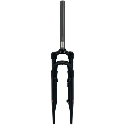 Fourche à suspension Zoom 28 ⅛ avance aluminium noir