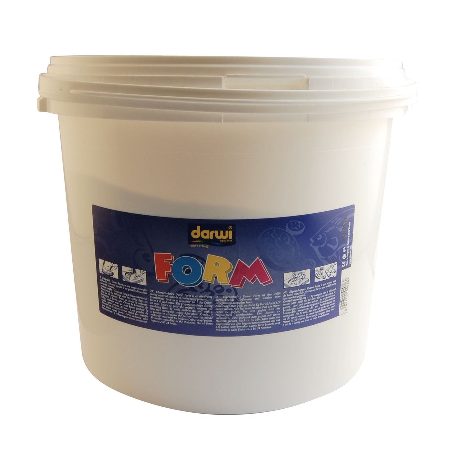 Darwi sans marque • seau à plâtre 10kg