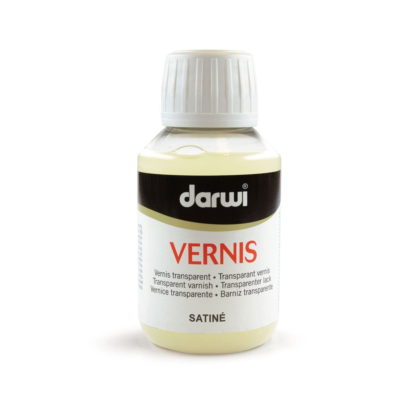 Sans marque darwi • vernis satiné transparent 100ml