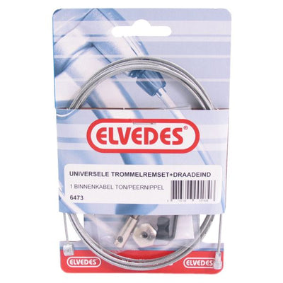 ELVEDES Câble intérieur de frein à tambour 2250mm zingué avec pièces (sur carte)