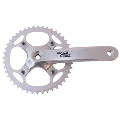 Sturmeyarcher CRANKKEL 44T STURMEY ARCHER FCS750 pour 3 32 chaîne 170 mm pour l'essieu carré argent