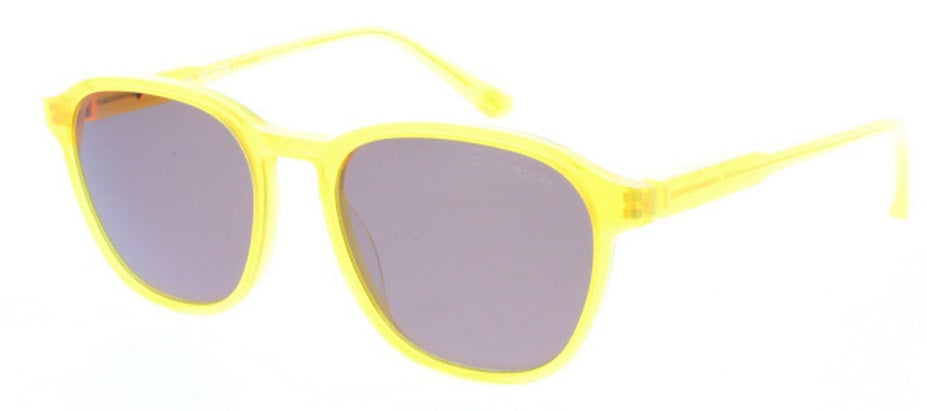 Lunettes de soleil DHS204 Chat carré masculin. 3 brun jaune