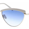 Lunettes de soleil DHS207 Cat en acier inoxydable papillon. 3 bleu
