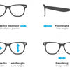 Lunettes de soleil DHS253 Dames Cat en acier inoxydable ovale. 3 rouge foncé
