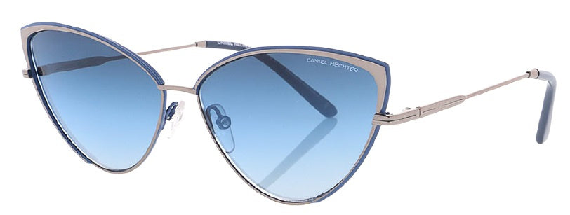 Lunettes de soleil DHS232 Cat Cat. 3 verre en acier de bleu