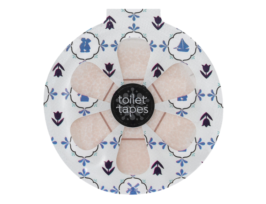 Cassettes de toilettes ruban de toilette wc block éblouissant néerlandais