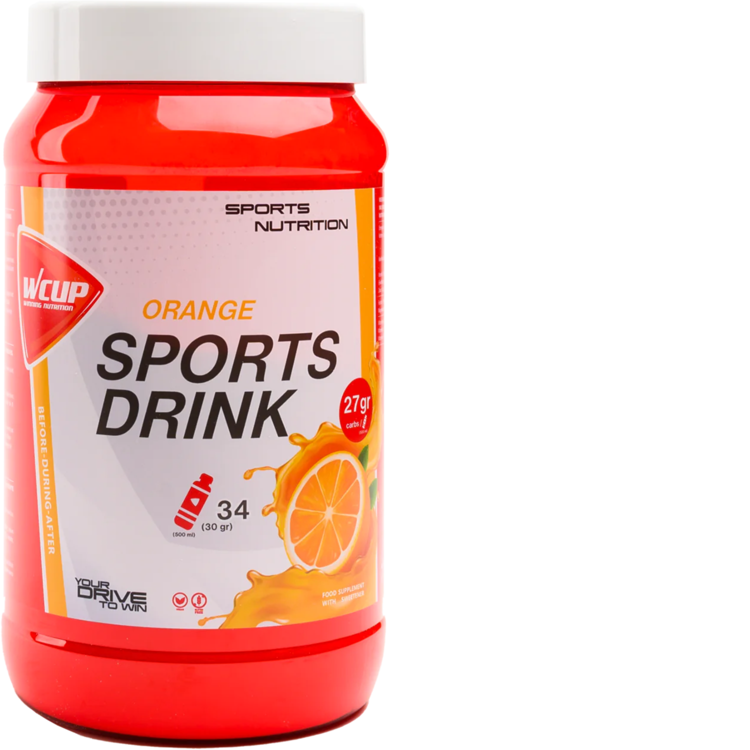WCUP - Drink sportive orange 1020 grams