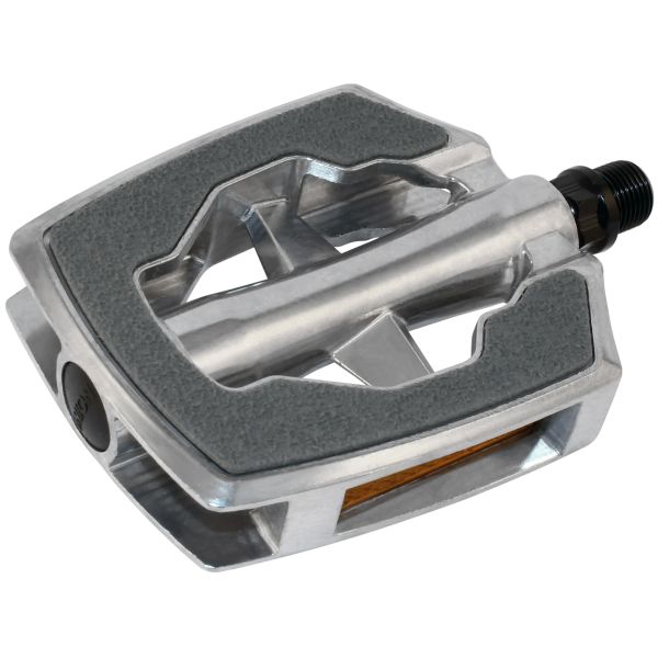 Pédales Marwi SP-890 aluminium avec sandblock - argent