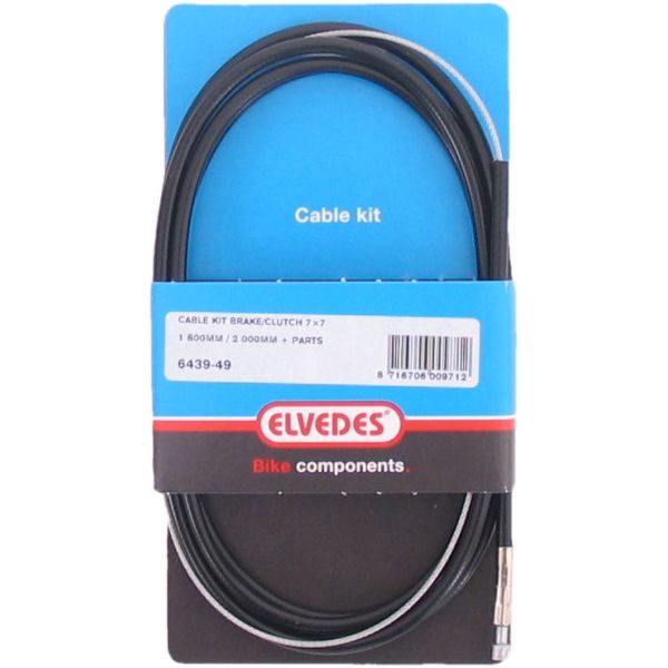 Elvedes Câble d'embrayage complet poire 49 fils (6439-49)